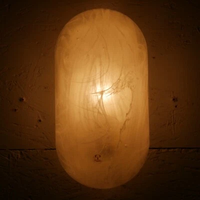 Ovale Wandlampe Peill & Putzler Deutschland Space Age Design 60er 70er vintage - Bild 1 von 4