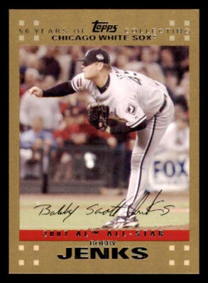 2007 Topps Update Gold #272 Bobby Jenks /2007 - Image 1 of 2