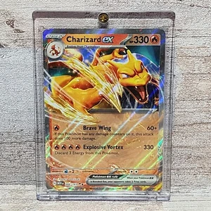 Pokemon TCG - Charizard EX 006/165 Double Rare Card - S&V 151 - NM - Picture 1 of 5