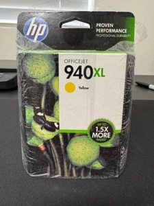 Confezione da 2 cartucce inchiostro giallo originali HP 940XL per Officejet 8000 8500 scadenza 2014 - Foto 1 di 6