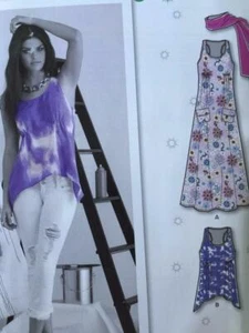 New Look Sewing Pattern 0132 6102 Misses Ladies Dress Top Size 4-16 Uncut - Picture 1 of 3