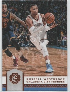 2016-17 Panini Excalibur #121 Russell Westbrook OKLAHOMA CITY THUNDER 30