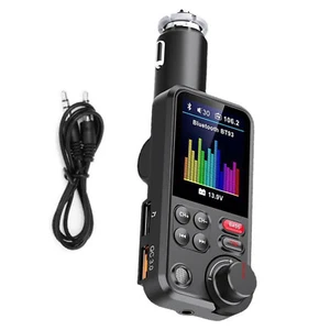 New 2USB Charger Wireless Bluetooth 5.0 Car FM Transmitter MP3 Player Adapter - Picture 1 of 16