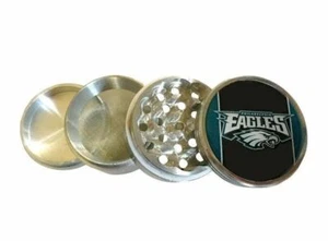 Trituradora de hierbas de especias de cocina trituradora de metal 4 piezas Philadelphia Eagles - Imagen 1 de 4