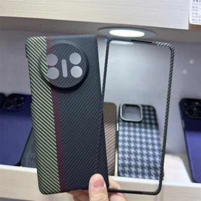Genuine Carbon Fiber Aramid Slim Case for Huawei Mate X5 Tricolor Armor Cover - Image 1 of 4