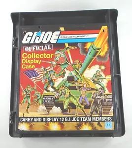 1982 GI Joe Official Collector DISPLAY CASE incomplete fine Hasbro ARAH C JTC - Picture 1 of 10