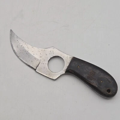 Whiteknuckler Fixed Blade Knife with Wood Handle Skinning - Image 1 of 4