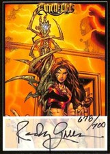 Witchbade Millennium Randy Green Autograph Card Dynamic Forces # /700