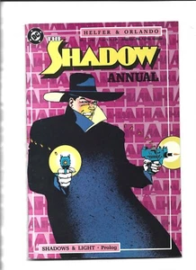 THE SHADOW ANNUAL #1 SHADOWS & LIGHT DC 198 FN- COMBINE SHIP - Picture 1 of 2