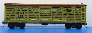 HO Scale MKT 502 "The Katy" Livestock Cattle Freight Train Car / Varney Brand - Picture 1 of 12