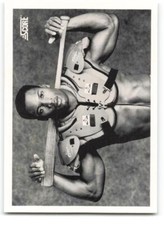 1990 Score #697 Bo Jackson BB Kansas City Royals Baseball Card Raiders BO KNOWS