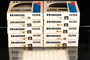 Hakuba Lot 10 1B MC High Quality Skylight Filter [Mint] In Box 58.62.72.82mm - Picture 1 of 12