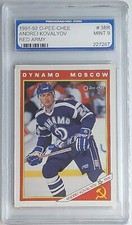 1991-92 O-Pee-Chee Hockey Inserts #38R Andrei Kovalyov