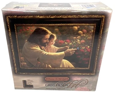 SunsOut Greg Olson Precious In His Sight 500 Piece Puzzle Jesus & Child New - Image 1 of 4