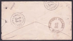 Factory Village, Massachusetts - Franklin Co. DPO (1870-1889) - 1888 Cover - Picture 1 of 2