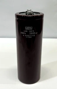 Nippon Chemi-Con LXR 105°C Aluminum Electrolytic +Positive Capacitor 450V 3900uF - Picture 1 of 4