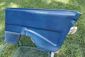 1971-76 Cadillac Coupe Deville PASS SIDE Rear Seat Armrest Pad Panel BLUE  EC~! - Picture 1 of 12