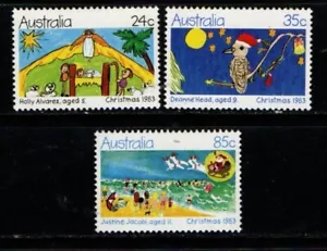 Australia 1983 Christmas SG895-97 MNH - Bild 1 von 1