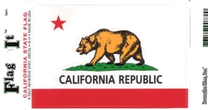 Calcomanía de bandera del estado de California - Imagen 1 de 1
