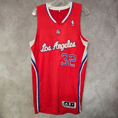 2010 Adidas Rev30 Authentic Los Angeles Clippers Blake Griffin 32 Red Jersey M - Image 1 of 4