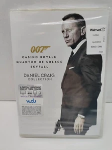 007 Daniel Craig Collection 3-Disc DVD Casino Royale, Quantum of Solace, Skyfall - Picture 1 of 8