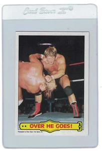 PAUL "MR. MARAVILLOSA" TARJETA DE LUCHA LIBRE PROFESIONAL ORNDORFF 1985 Topps WWF #30 Over He Goes - Imagen 1 de 2