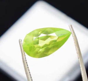 Faceted Mix Cut 6.40CT Loose Natural Chrysoberyl Green Color Gemstone - Picture 1 of 4