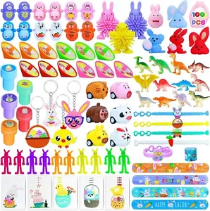 100Pcs Easter Egg Fillers,Easter Basket Stuffers,Easter Baskets for Kids Easter - Picture 1 of 7