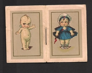 KLEINER KALENDER FRISEUR 1926 PUTTO HURE KEWPIE CHROMOLITHOGRAPHIE SELTEN - Bild 1 von 1