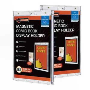 2ct Current Magnetic Display-Cases - Crystal Clear One Touch Comic-Book Holde... - Picture 1 of 6