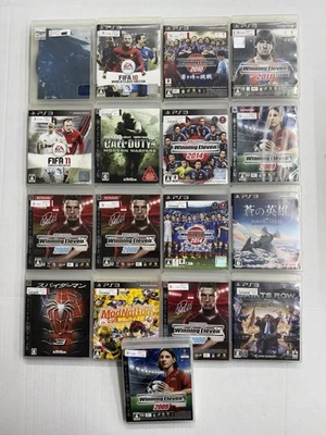Lot Of 17 Japan Ps3 Games Sony PlayStation 3 Most Complete Spider-Man Uncharted - Image 1 of 4