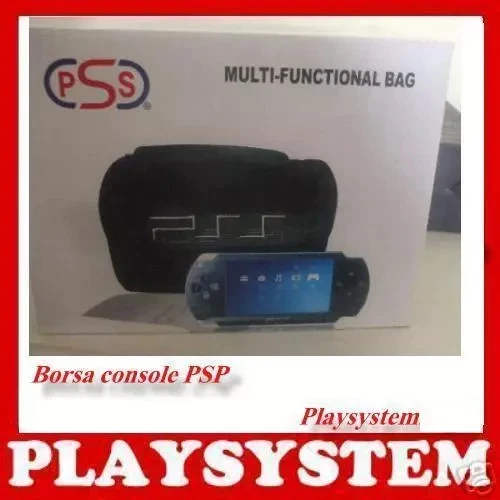 8pz BORSA CUSTODIA PSP PLAYSTATION PORTATILE MULTIFUNZIONE CONSOLE SONY - Immagine 1 di 1