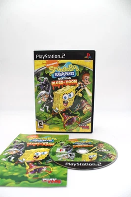 Refurbished PS2 SpongeBob Schwammkopf Globs of Doom Komplett CIB Top BL - Bild 1 von 4