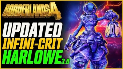 Borderlands 4⭐GREEN TREE  INFINI-CRIT HARLOWE 3.0⭐ MOXSY BUILD⭐ALL 11 ITEMS - Image 1 of 4