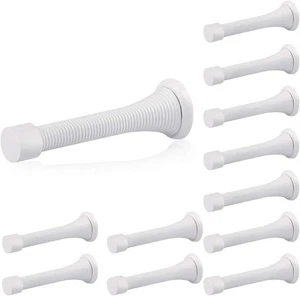 Homotek 12er Pack Feder Türstopper 3-1/8" Schwerlast weiß Stopper - Bild 1 von 5