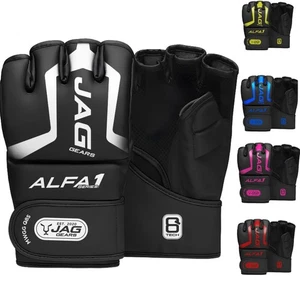 JAG GEAR MMA Handschuhe Boxen Sparring Kickboxen Grappling Kampfhandschuhe D-Cut Open - Bild 1 von 26