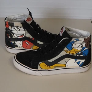 Vans x Disney Mickey Mouse & Friends Collaboration hohe Damen-Sneaker 10,5 - Bild 1 von 15