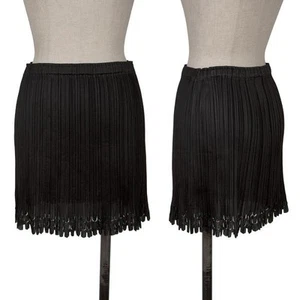 PLEATS PLEASE Numbering Printed Cutwork Mini Skirt Size 3(K-156147) - Picture 1 of 12