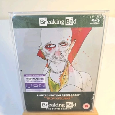 BREAKING   BAD   THE   FIFTH   SEASON   BLU-RAY   LIMITED   EDITION    STEELBOOK - Image 1 of 4