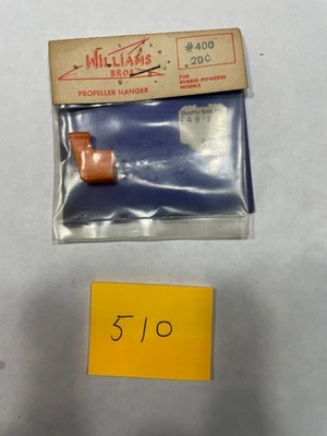 DE COLECCIÓN AVIÓN R/C, WILLIAMS BROS. PERCHA HÉLICE #400 Foto 1 de 4