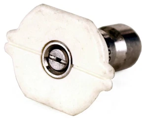 Raptor Blast 1/4" Stainless Steel Quick Connect 40 Degree Nozzle 4.0 Orifice - Picture 1 of 2