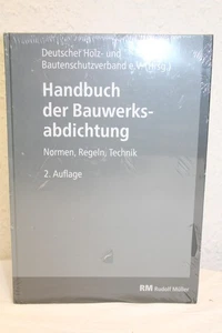Handbuch der Bauwerksabdichtung: Normen, Regeln, Technik Neu Rechnung MwSt - Foto 1 di 3