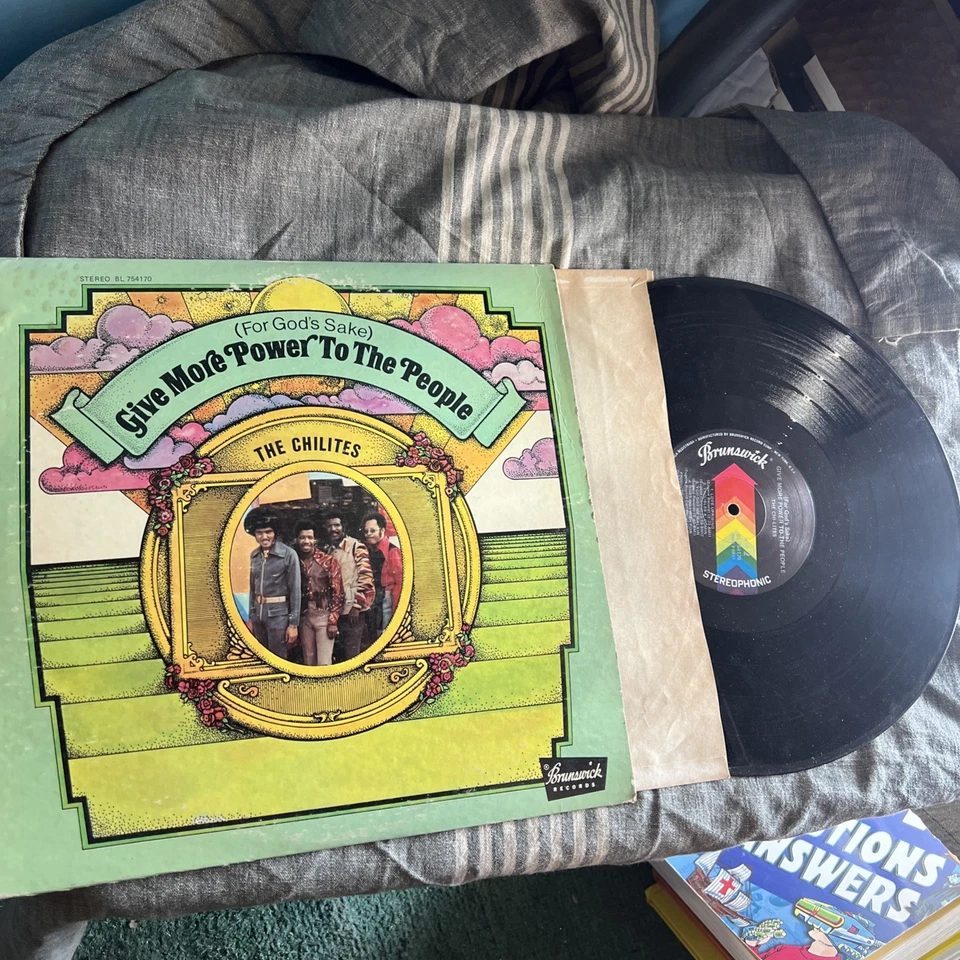 THE CHI-LITES (For God's Sake) Give More Power To The People LP 1971 1ST PRESS Foto 1 de 1