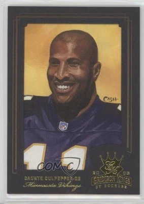 2003 Donruss Gridiron Kings Gold Framed /75 Daunte Culpepper #55 - Image 1 of 2