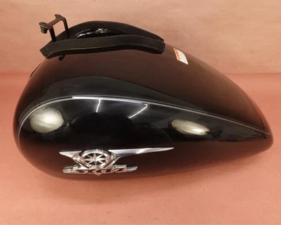 1998-2015 YAMAHA V STAR 650 XVS650 Classic Gas Fuel Tank Petrol Reservoir DENTED - Image 1 of 4