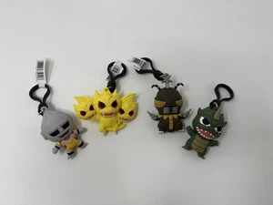 Menge 4 Godzilla Jaguar 2 Gabara Monogramm 3D Taschenclip Schlüsselanhänger Blind Bag Serie - Bild 1 von 5