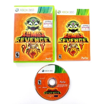 Zuma's Revenge (Microsoft Xbox 360, 2012) Complete Damaged Cover Tested & Works - Image 1 of 4