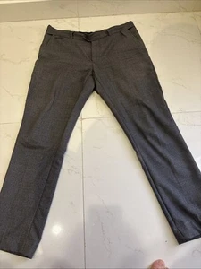 Mens Slim Fit Grey Suit Trousers 34s from Next (A) - Picture 1 of 3