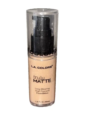 L.A. Colors Truly Matte Foundation CLM353 Nude - Image 1 of 2