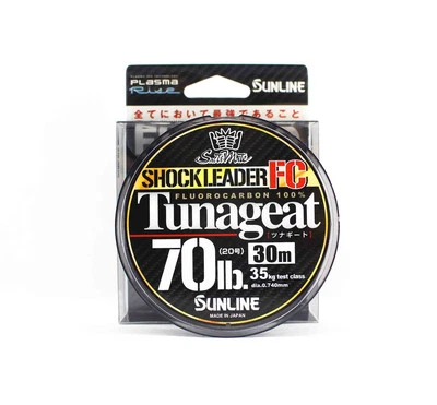Sunline Fluorocarbon Leader Tunageat FC 30m 70lb 0,74 mm (1430) Foto 1 de 4